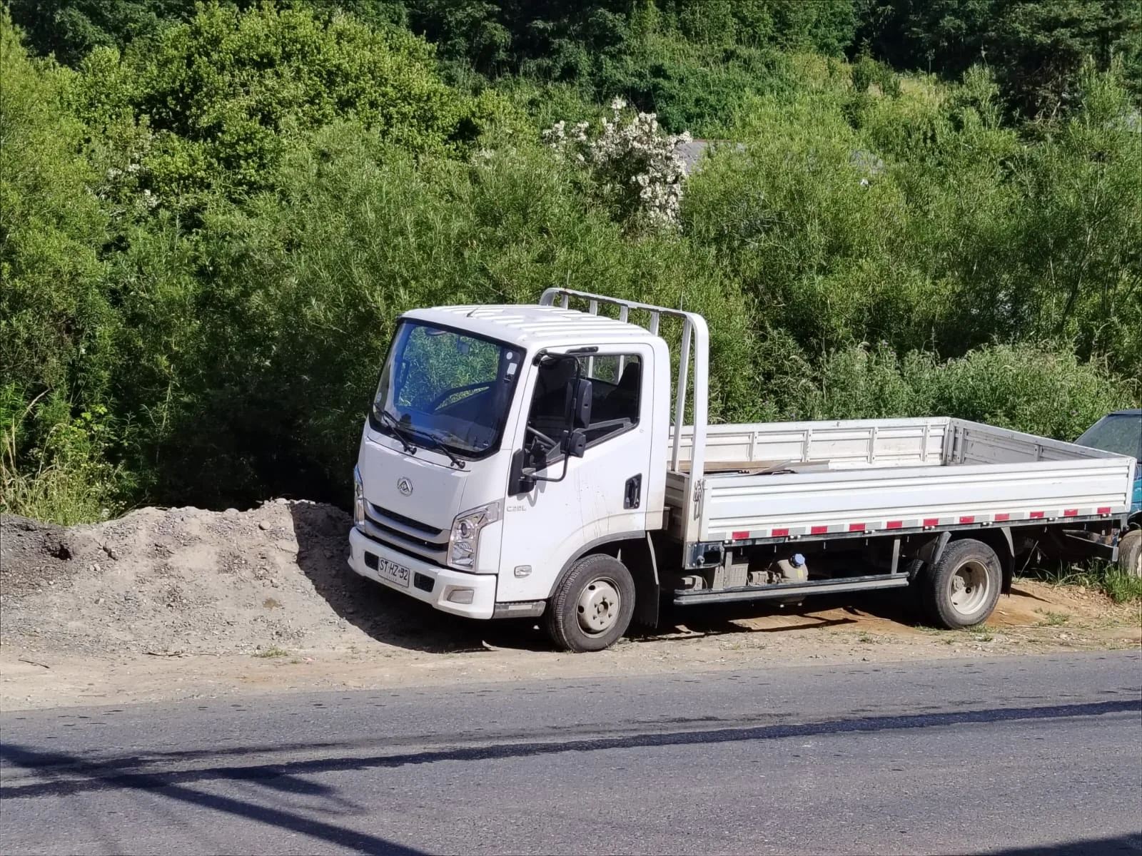 Camión de fletes Constructora Agrosur